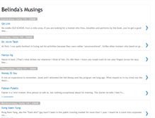 Tablet Screenshot of belindasmusings.blogspot.com