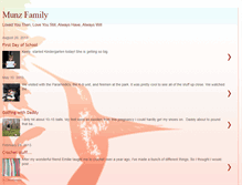 Tablet Screenshot of familymunz.blogspot.com