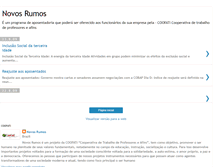 Tablet Screenshot of buscanovosrumos.blogspot.com