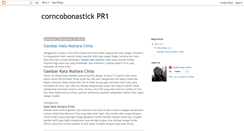 Desktop Screenshot of corncobonastick.blogspot.com