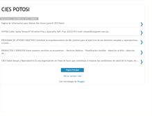 Tablet Screenshot of cies-potosi.blogspot.com