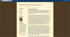 Desktop Screenshot of amateurscience.blogspot.com
