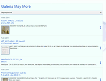 Tablet Screenshot of galeriamaymore.blogspot.com