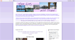 Desktop Screenshot of havelistwilltravel.blogspot.com