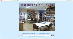 Desktop Screenshot of bibliohoyos.blogspot.com