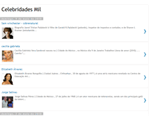 Tablet Screenshot of celebridadesmil.blogspot.com