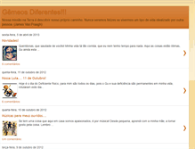 Tablet Screenshot of gemeosdiferentes.blogspot.com