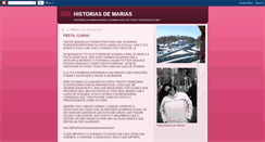 Desktop Screenshot of historiasdemarias.blogspot.com