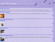 Tablet Screenshot of grs-club-limoges.blogspot.com