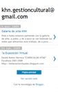 Mobile Screenshot of khngaleria.blogspot.com