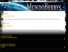 Tablet Screenshot of mundoberrys.blogspot.com