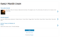 Tablet Screenshot of familyprayerrequest.blogspot.com