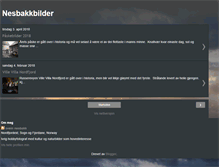Tablet Screenshot of nesbakkbilder.blogspot.com