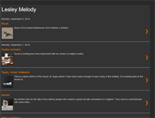 Tablet Screenshot of lesleymelody.blogspot.com
