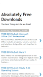 Mobile Screenshot of absolutelyfreedownloads.blogspot.com