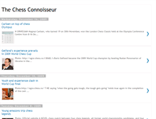 Tablet Screenshot of chessconnoisseur.blogspot.com