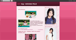 Desktop Screenshot of gigifelixcombr.blogspot.com