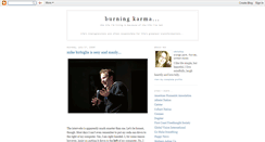 Desktop Screenshot of karmaburning.blogspot.com