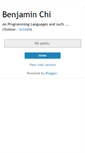 Mobile Screenshot of bchiprog.blogspot.com