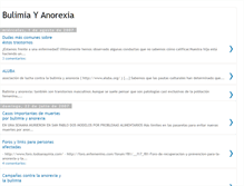Tablet Screenshot of bulimia-y-anorexia.blogspot.com