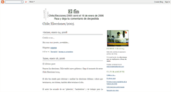 Desktop Screenshot of elecciones2005.blogspot.com
