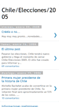 Mobile Screenshot of elecciones2005.blogspot.com