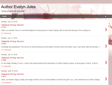 Tablet Screenshot of evelynjules.blogspot.com