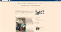 Desktop Screenshot of novascotiamuseums.blogspot.com