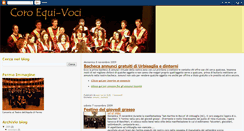 Desktop Screenshot of equi-voci.blogspot.com