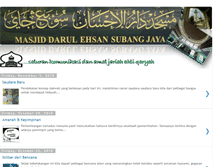 Tablet Screenshot of masjiddarulehsan.blogspot.com