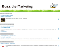 Tablet Screenshot of buzzthemarketing.blogspot.com