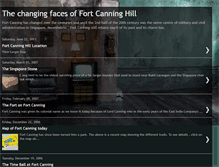 Tablet Screenshot of fortcanning.blogspot.com