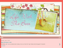 Tablet Screenshot of lifewiththebees.blogspot.com