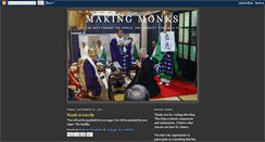Desktop Screenshot of makingmonks.blogspot.com