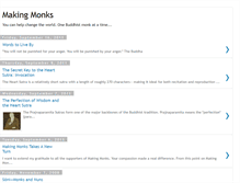 Tablet Screenshot of makingmonks.blogspot.com