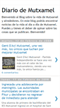 Mobile Screenshot of diariodemutxamel.blogspot.com