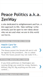 Mobile Screenshot of peacepolitics.blogspot.com