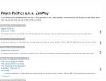Tablet Screenshot of peacepolitics.blogspot.com