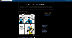 Desktop Screenshot of bloopers-chistes.blogspot.com