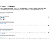 Tablet Screenshot of bloopers-chistes.blogspot.com