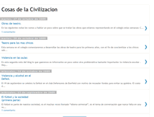 Tablet Screenshot of cosasdlacivilizacion.blogspot.com