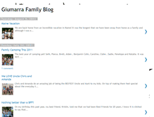 Tablet Screenshot of giumarrafamilyblog.blogspot.com