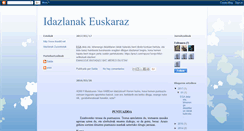 Desktop Screenshot of idazlanakeuskaraz.blogspot.com