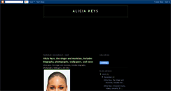 Desktop Screenshot of alicia-keys-hot-models.blogspot.com