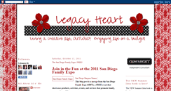 Desktop Screenshot of legacyheart.blogspot.com