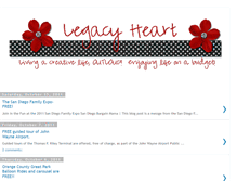 Tablet Screenshot of legacyheart.blogspot.com