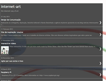 Tablet Screenshot of internet-art.blogspot.com