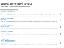 Tablet Screenshot of designerbabybeddingreviews.blogspot.com