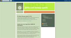 Desktop Screenshot of jantsi.blogspot.com