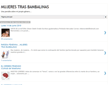 Tablet Screenshot of eileenmujerestrasbambalinas.blogspot.com